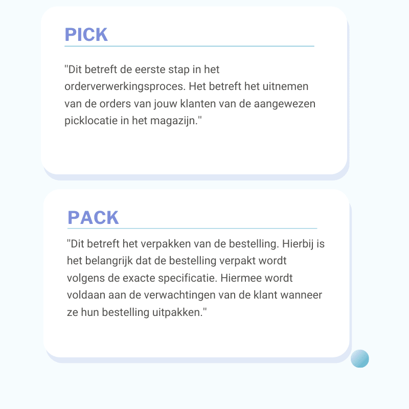 e-fulfilment pick and pack