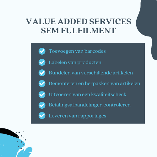 E-fulfilment value added services 