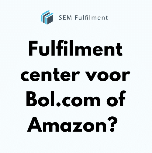 Fulfilment center voor Bol.com of Amazon